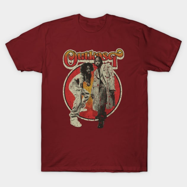 RETRO STYLE - OUTKAST  RAP 70S T-Shirt by MZ212